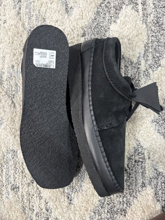 Clarks Originals Weaver Charcoal Moc-Toe Lace-Up Size 10.5 M main image 4